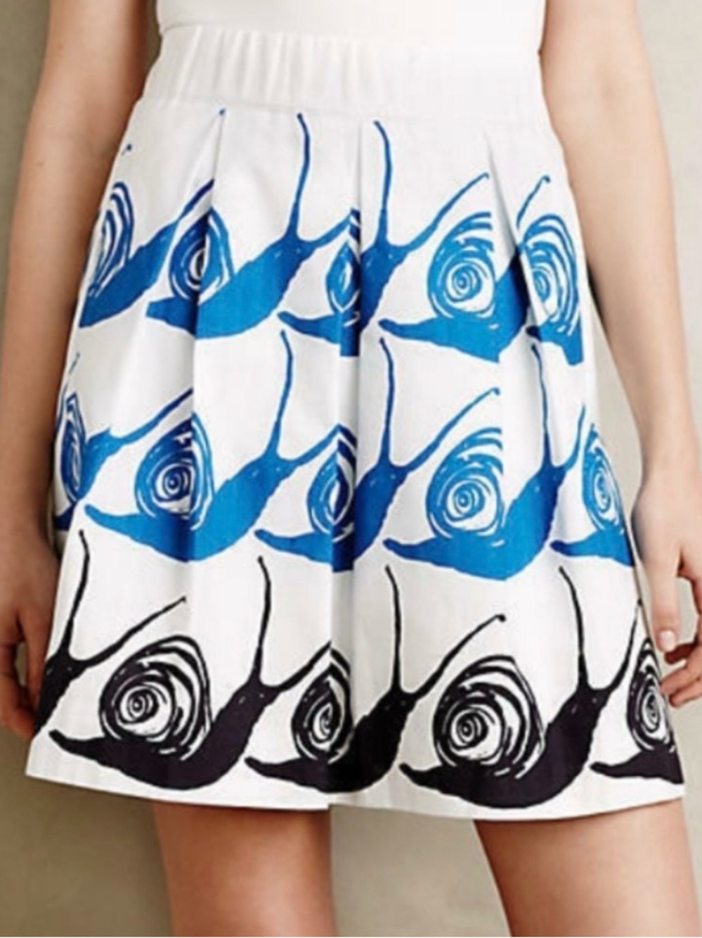 Anthropologie Snail Skirt